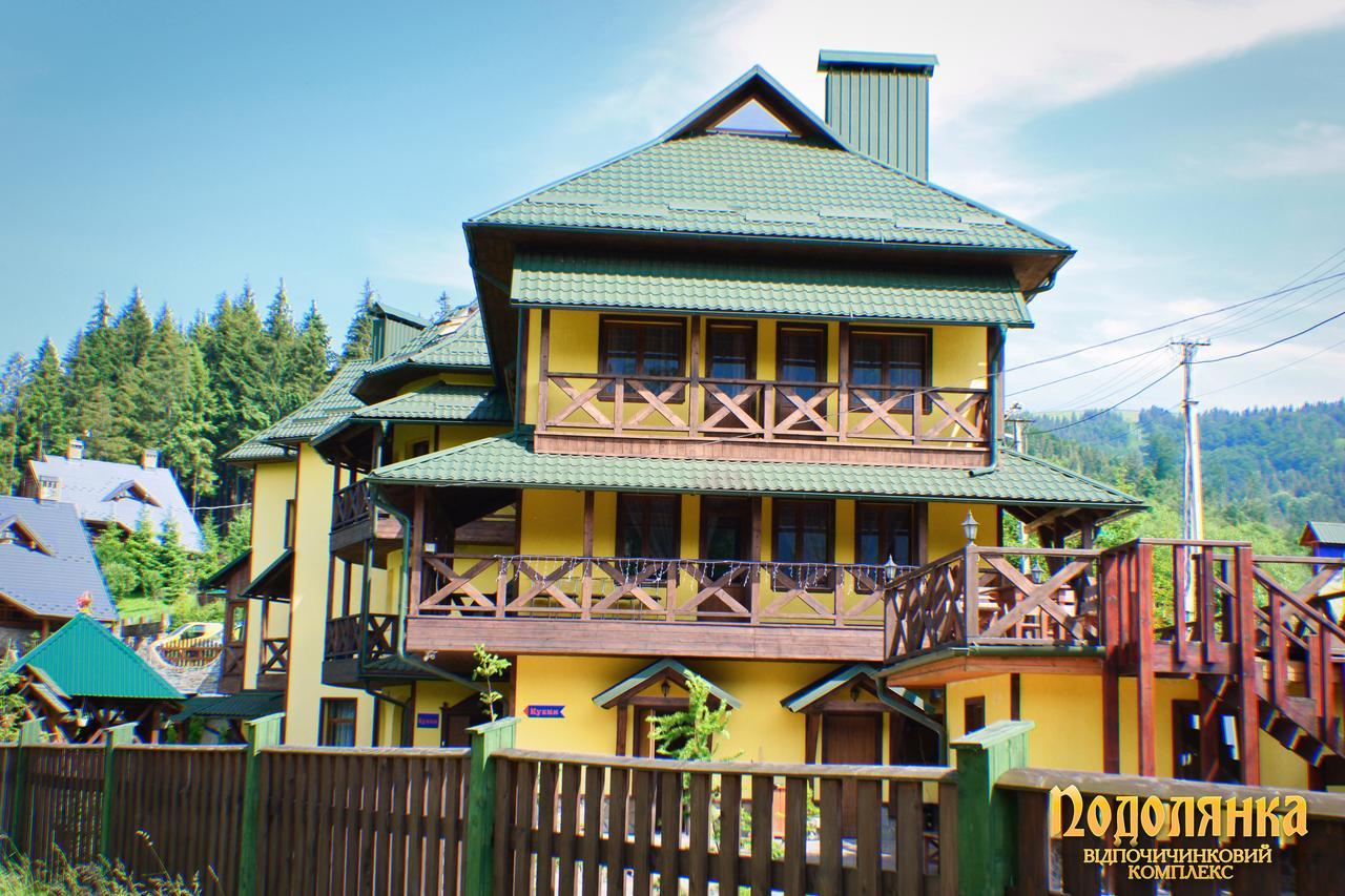 Podolyanka Hotel Slavske Bagian luar foto