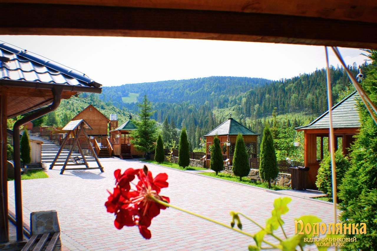 Podolyanka Hotel Slavske Bagian luar foto