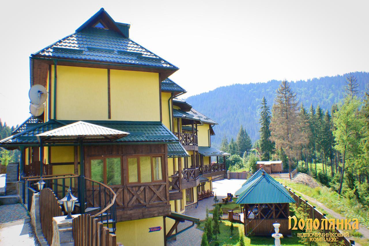 Podolyanka Hotel Slavske Bagian luar foto