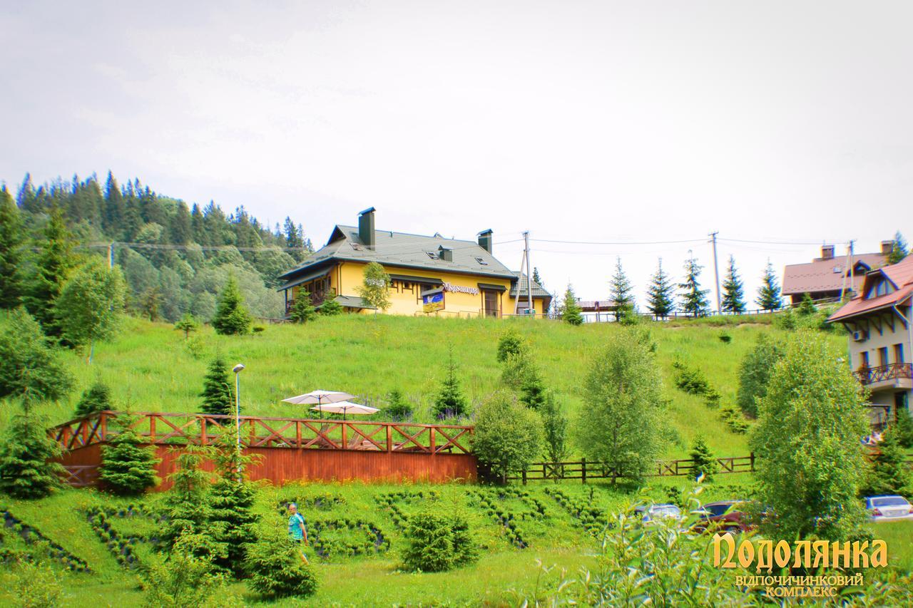 Podolyanka Hotel Slavske Bagian luar foto