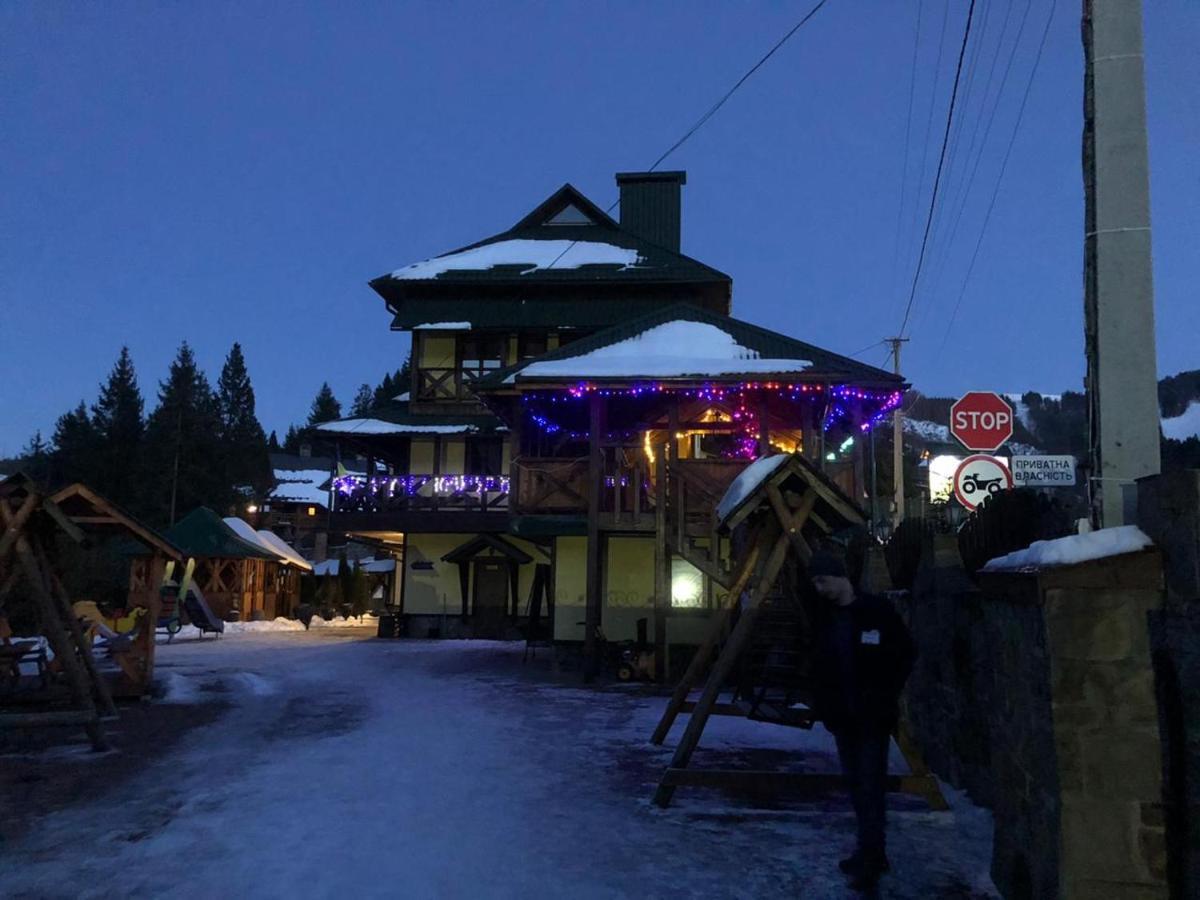 Podolyanka Hotel Slavske Bagian luar foto
